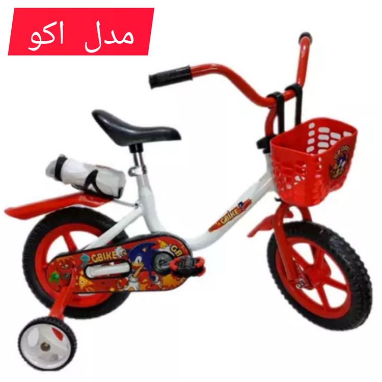 دوچرخه سایز ۱۲ سونیک در دو مدل ترمز دار و اکو(بدونترمز)
